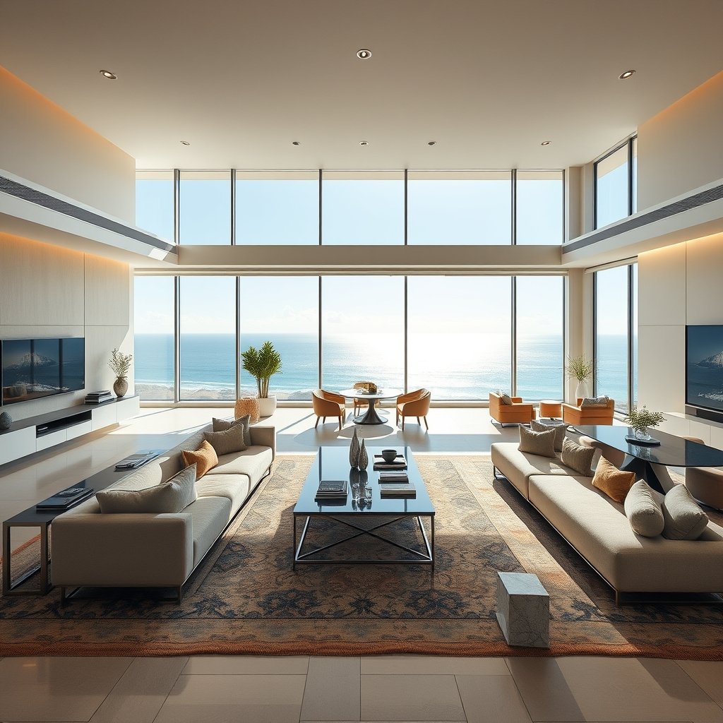 Nội thất căn hộ 3 phòng ngủ Oriva Bay
